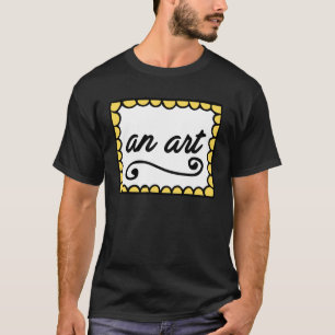 T-shirt Une chemise d'hommes d'art