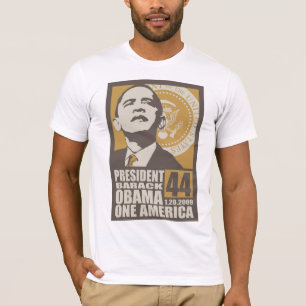 T-shirt Une chemise d'inauguration de l'Amérique