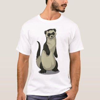 T-shirt Une chemise noire plus docile de Naki de psyché