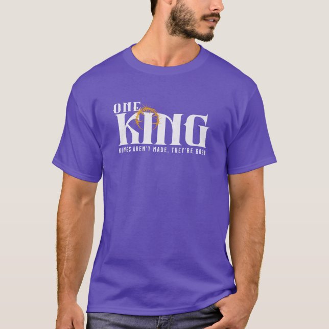 T-shirt Une chemise One King (Devant)
