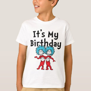 T-shirt Une chose deux C'est mon anniversaire