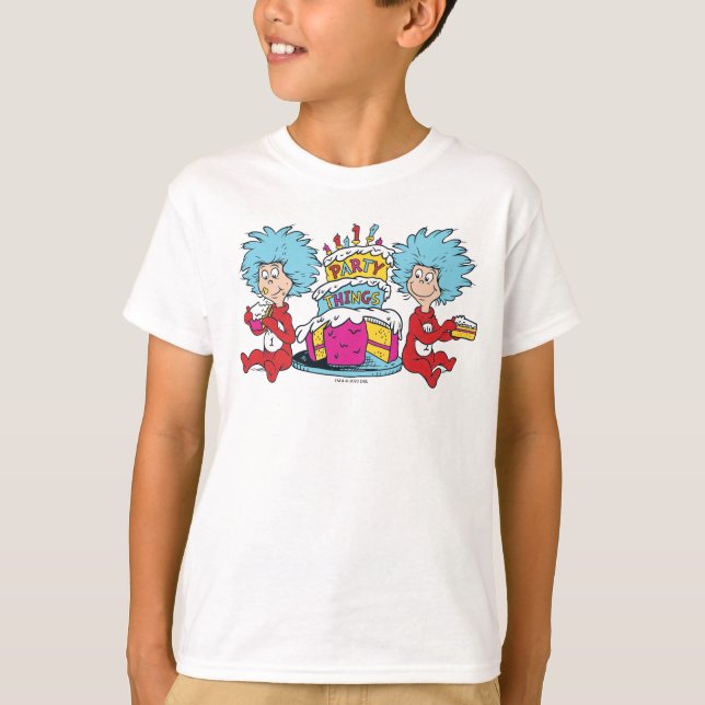 T-shirt Une chose Deux choses du parti (Devant)