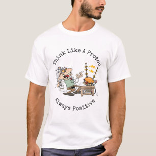 T-shirt Une Citation Amusante, Un Dessin D'Un Scientifique