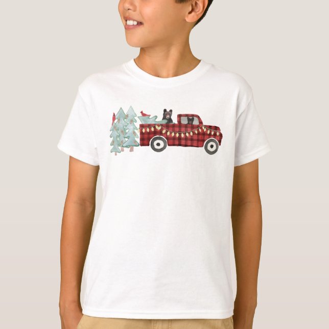 T-shirt Une collection de Noël très béreuse (Devant)