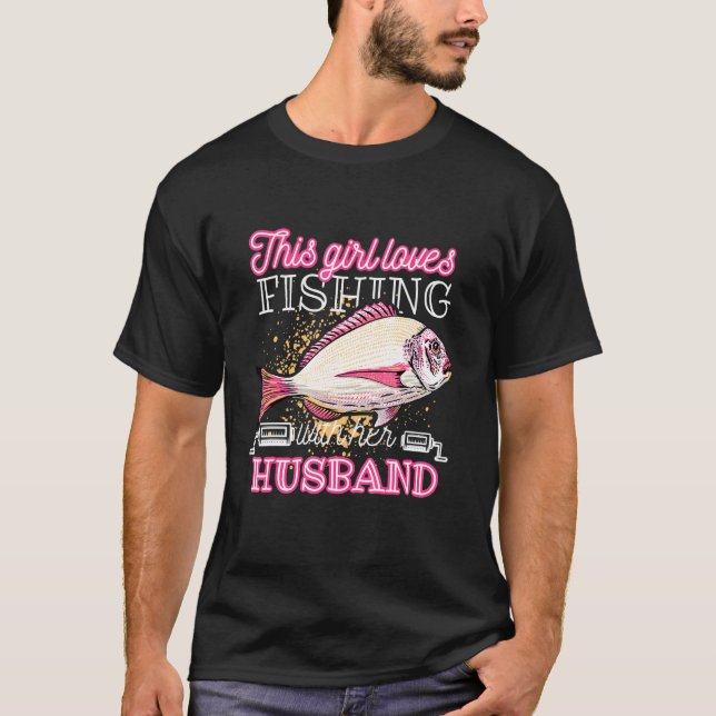 T-shirt Une conception de pêche pour les poissons 1 (Devant)