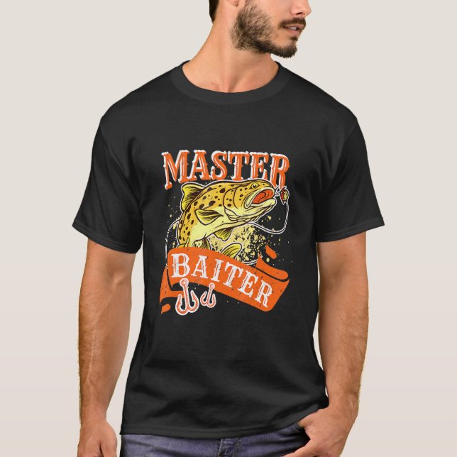 T-shirt Une conception de pêche pour les poissons 2 (Devant)