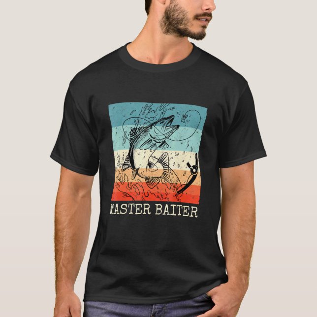 T-shirt Une conception de pêche pour les poissons 3 (Devant)