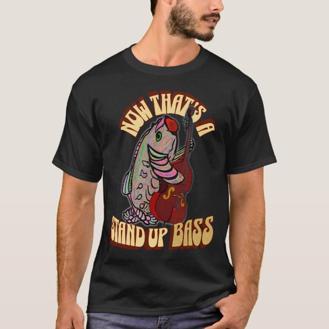 T-shirt Une contrebasse (Devant)