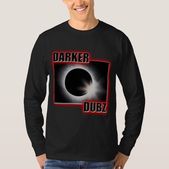 T-shirt Une copie rouge PLUS FONCÉE de DUBZ Dubstep (Devant)