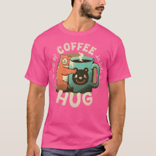 T-shirt Une Coupe De Café Est Comme Un Coin