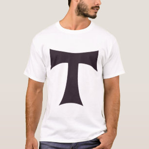 T-shirt Une croix de tau croix de Saint-Antoine