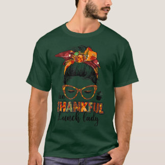 T-shirt Une dame de déjeuner reconnaissante désordre petit