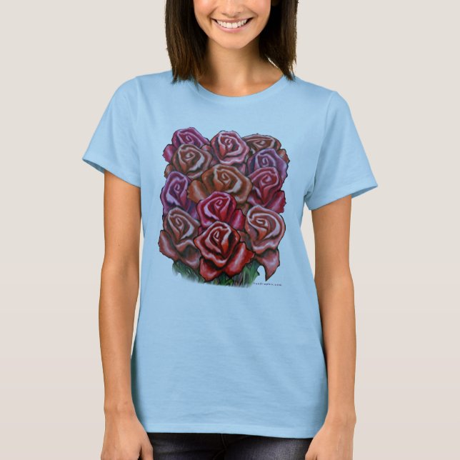 T-shirt Une douzaine de Roses (Devant)