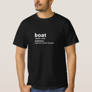 T-shirt Une drôle De Définition De Bateau, Un Nouveau Mi