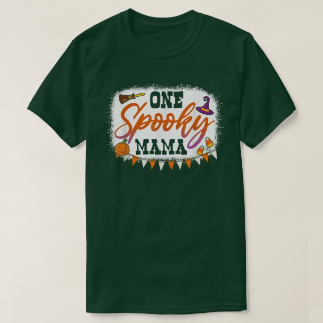 T-shirt Une Éffrayante Mama Halloween Bleach (Design devant)