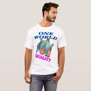 T-shirt Une égalité du monde