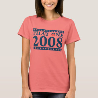 T-shirt Une élection 2008 08 Barack Obama