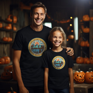 T-shirt Une équipe de camping personnalisée en accord avec