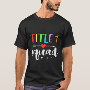 T-shirt Une Équipe D'Enseignants 1 A Mu À L'École