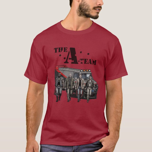 T-shirt Une équipe en marche (Devant)