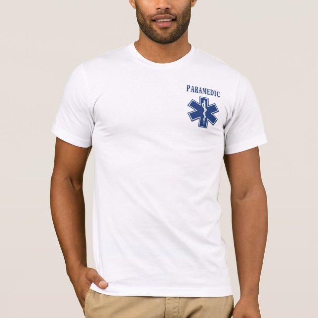 T-shirt Une étoile d'infirmier de la vie (Devant)