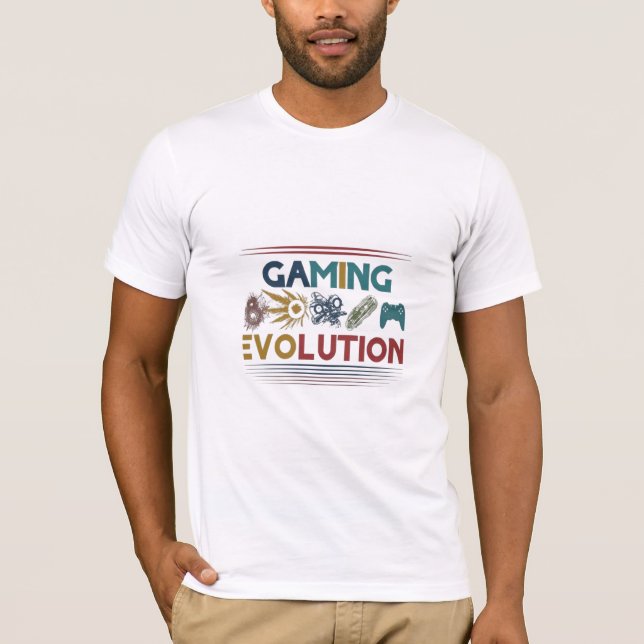 T-Shirt : Une évolution de jeu en concevant des T- (Devant)