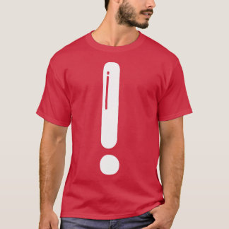 T-shirt une exclamation