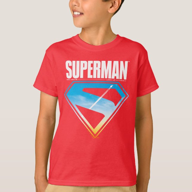 T-shirt Une explosion à travers le Bouclier S (Devant)