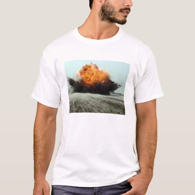 T-shirt Une explosion éclate (Devant)