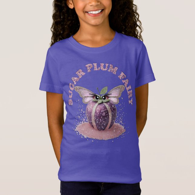 T-Shirt Une Fée de la Prune à Sucre (Devant)
