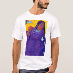 T-shirt Une femme avec un manchot, Gauguin