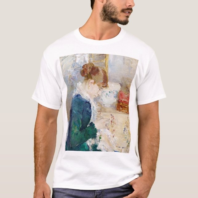 T-shirt Une Femme Couchant, Berthe Morisot (Devant)