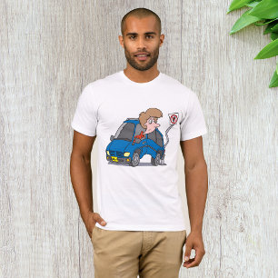 T-shirt Une Femme Dans Un Accident