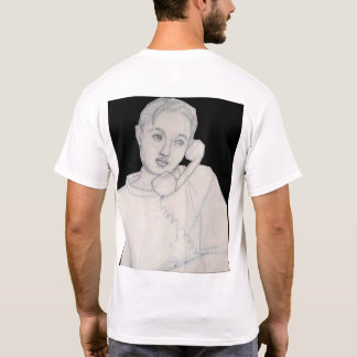 T-shirt Une femme du nom de Yoko à Yokohama dessinée avec
