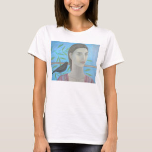 T-shirt Une femme et un merle ont un ans