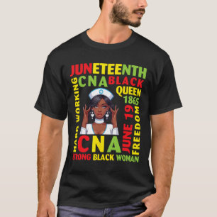 T-shirt Une femme noire forte de Black Queen