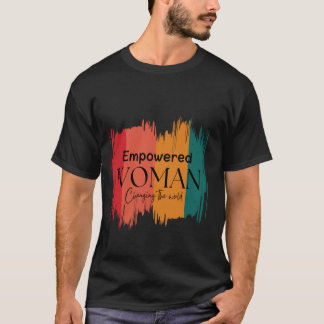 T-shirt Une femme qui change le monde - Inspecteur féminis