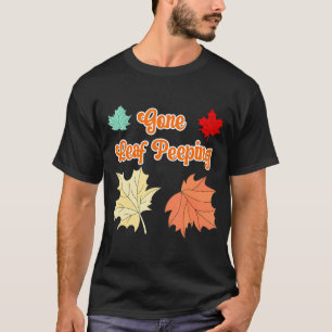 T-shirt Une feuille qui tombe drôle Feuilles d'automne