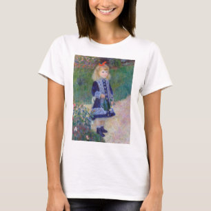 T-shirt Une fille avec une canne d'arrosage, Renoir