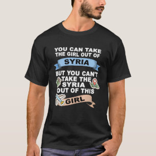 T-shirt Une fille de Syrie se délocalise de Syrie