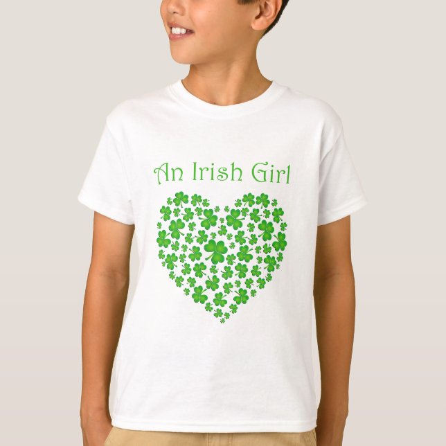 T-shirt Une fille irlandaise (Devant)