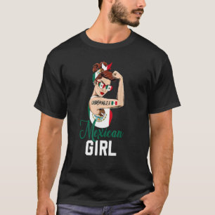 T-shirt Une fille mexicaine incassable Rosie les femmes du