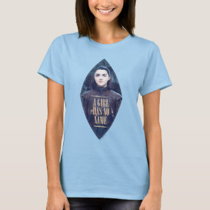 T-shirt "Une Fille N'A Pas De Nom" Arya Stark Graphic