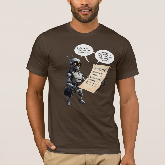 T-shirt Une fin du monde drôle (Devant)