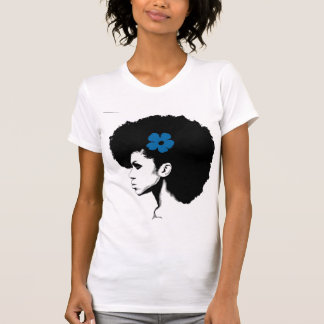 T-shirt Une Fleur Bleue
