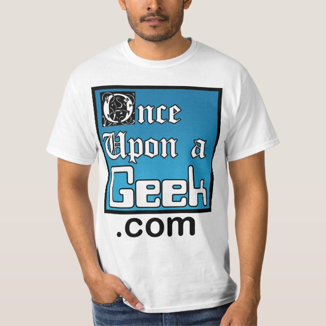 T-shirt Une fois sur une chemise de valeur de geek (Devant)