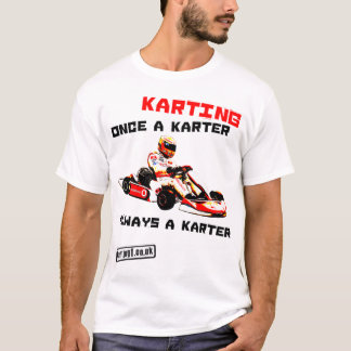 T-shirt Une fois un Karter toujours un Karter Lewis