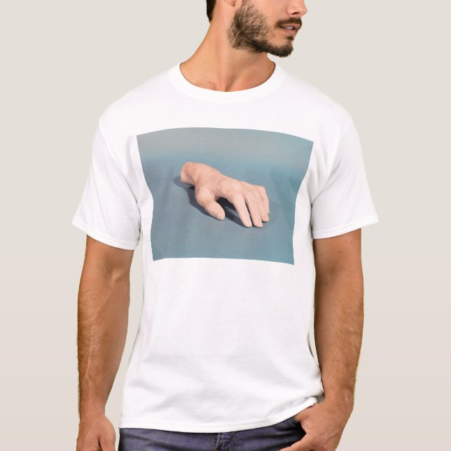 T-shirt Une fonte de la main de Frederic Chopin (Devant)