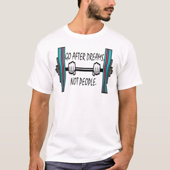 T-shirt Une formation pour battre votre rêve (Devant)