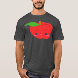 T-shirt Une forme de pomme avec un joli fruit sur le dessu